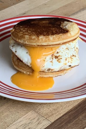 Amerikaanse pancake burgers