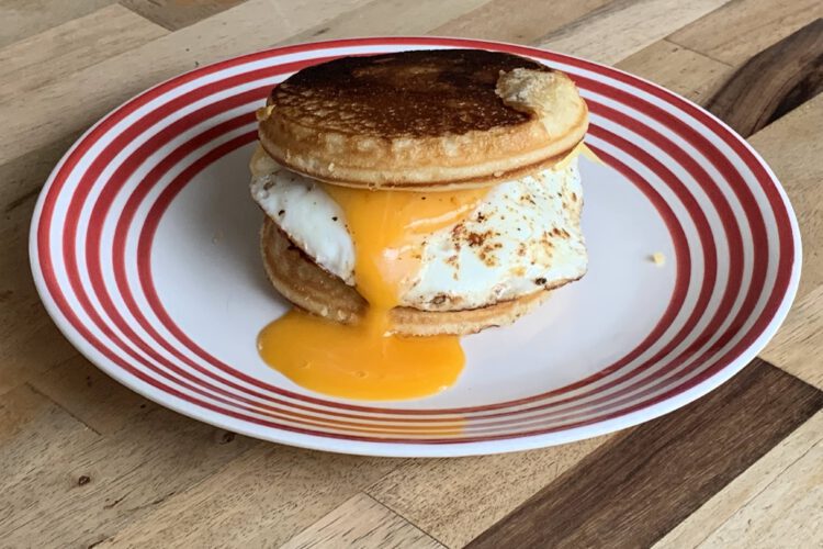 Amerikaanse pancake burgers