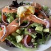 Salade met gerookte zalm
