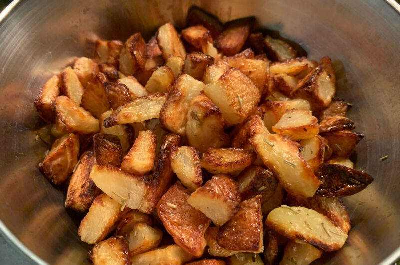 Gebakken aardappeltjes uit de oven