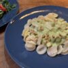 Pasta met avocado roomsaus