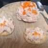 warm gerookte zalm salade